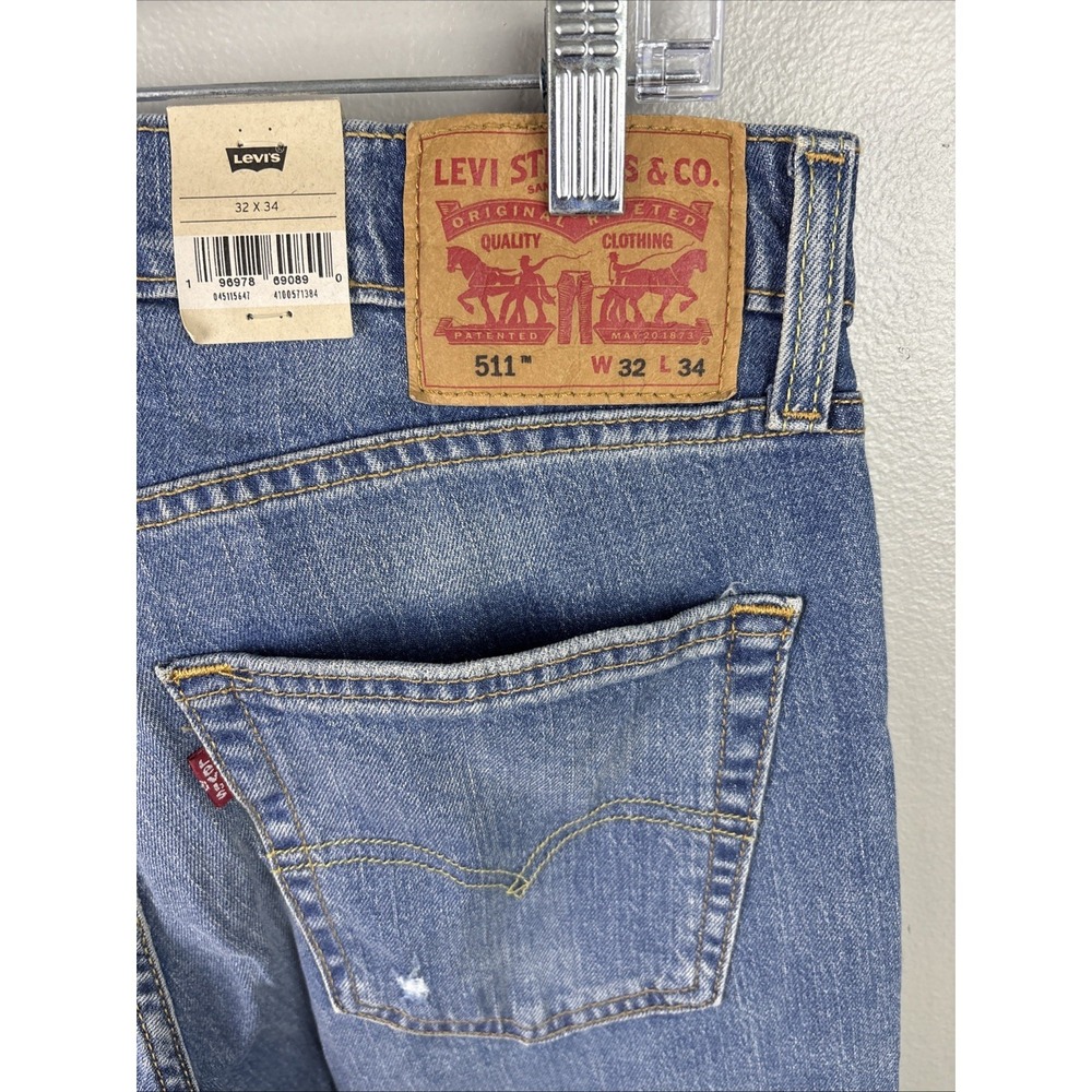 Levi's 511 Jeans Size 32 X 34 NWT Eco Ease‎